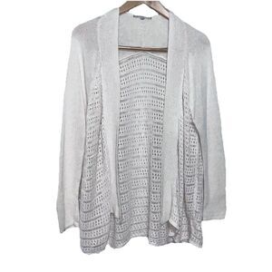 Gap Linen Blend Knit Cardigan Sweater‎ Size Small